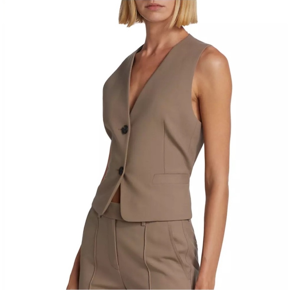 Helmut Lang Open Back Tuxedo Vest